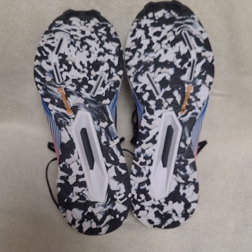 Adidas Terrex Agravic Ultra Trail Running Shoes Black Red Blue Womens 8 - Picture 4 of 6